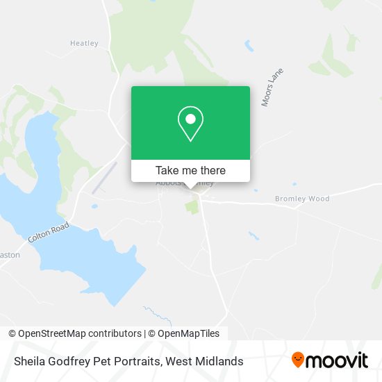 Sheila Godfrey Pet Portraits map