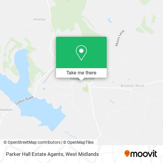 Parker Hall Estate Agents map