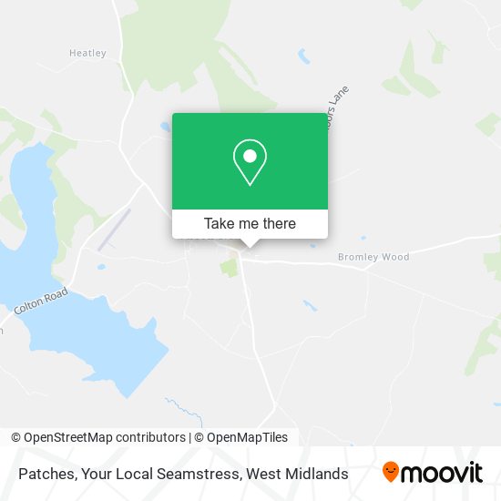 Patches, Your Local Seamstress map