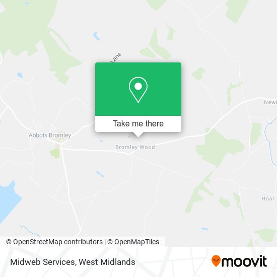 Midweb Services map