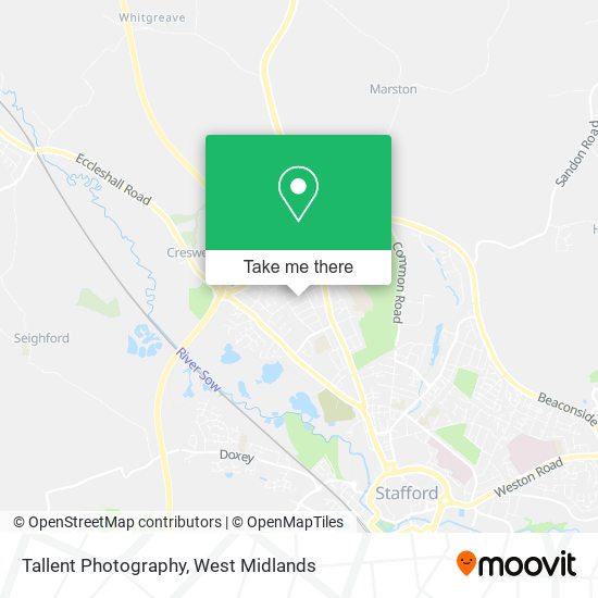 Tallent Photography map