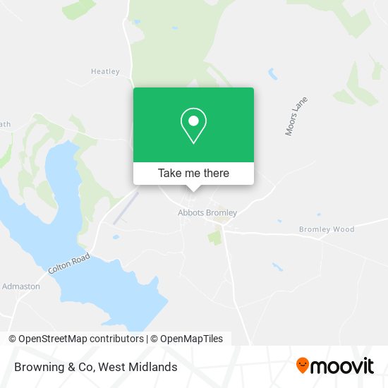 Browning & Co map
