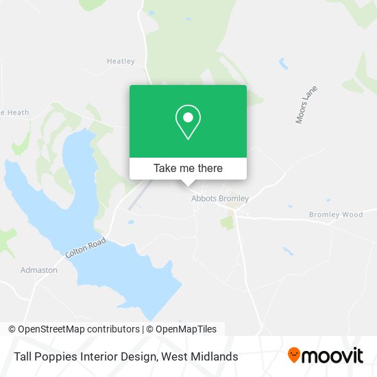 Tall Poppies Interior Design map