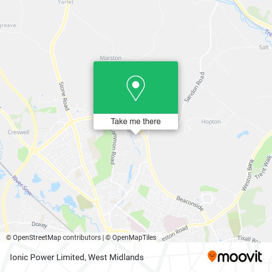 Ionic Power Limited map