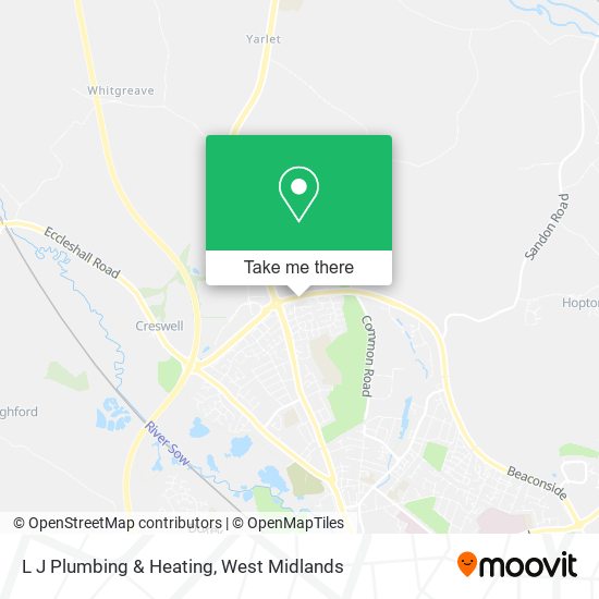 L J Plumbing & Heating map