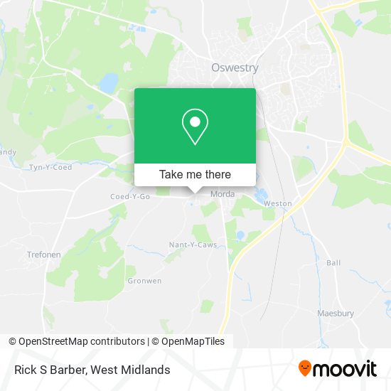 Rick S Barber map