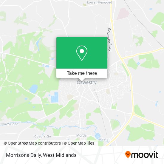 Morrisons Daily map