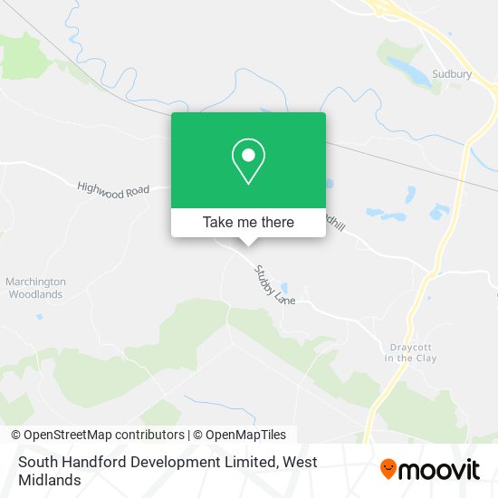 South Handford Development Limited map
