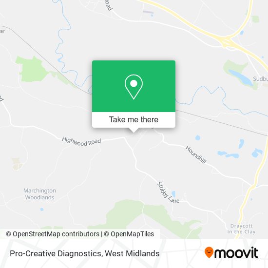 Pro-Creative Diagnostics map