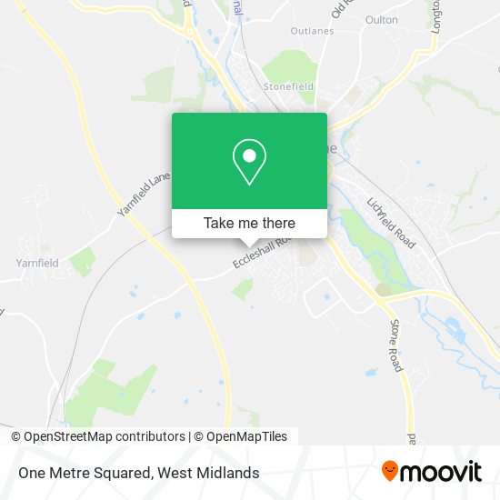 One Metre Squared map
