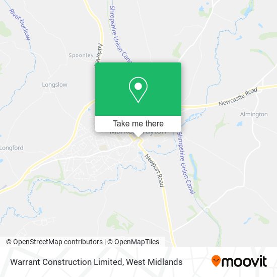 Warrant Construction Limited map