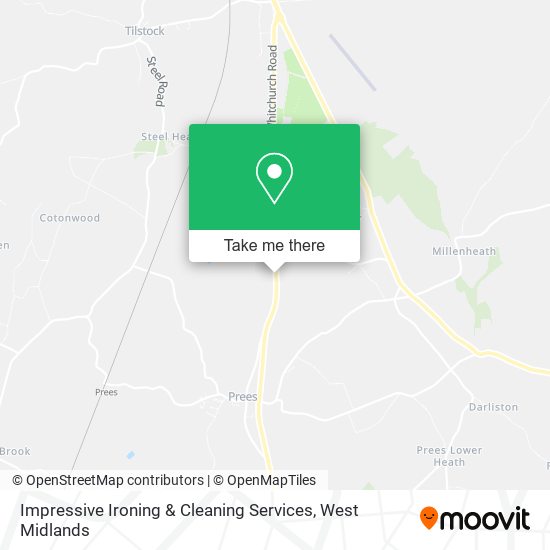Impressive Ironing & Cleaning Services map