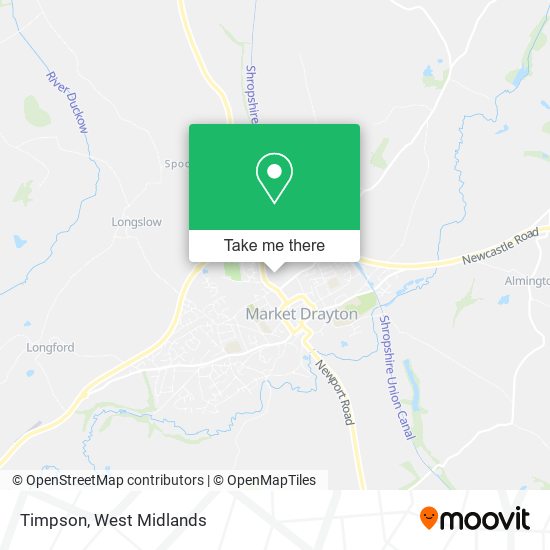 Timpson map