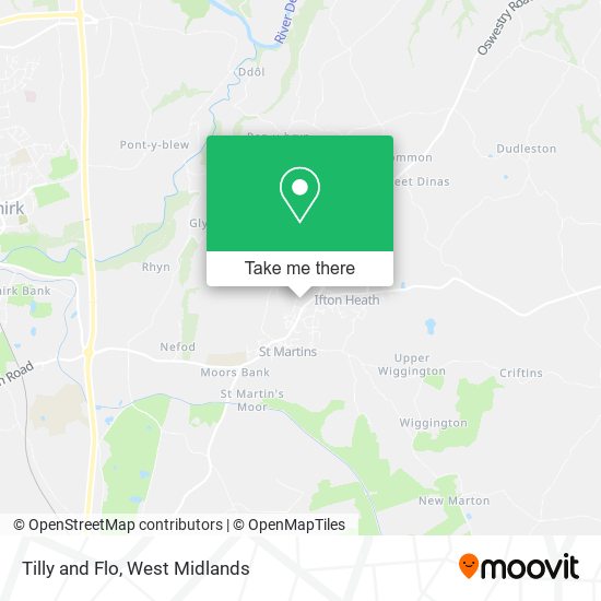 Tilly and Flo map