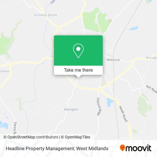 Headline Property Management map