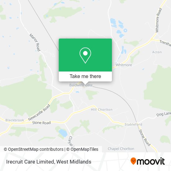 Irecruit Care Limited map