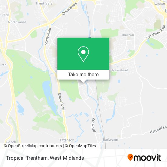 Tropical Trentham map