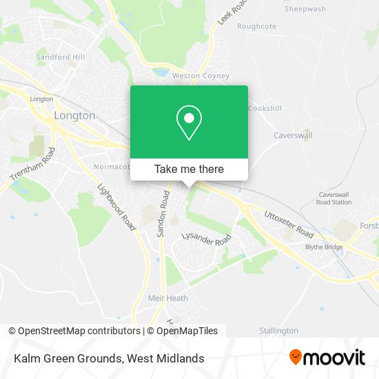 Kalm Green Grounds map