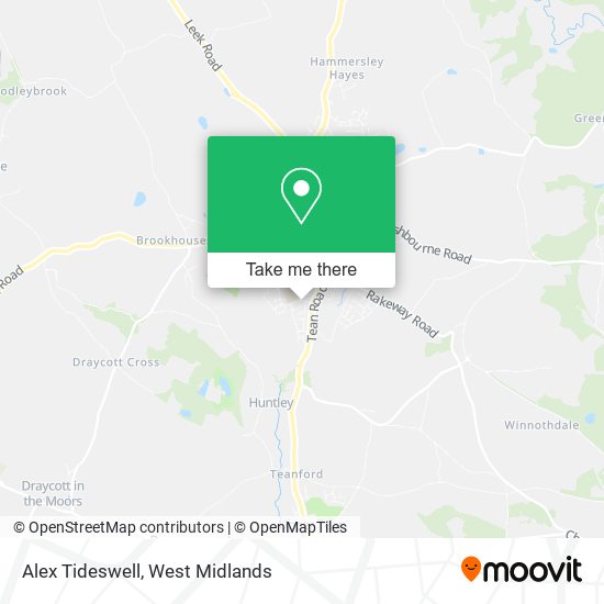 Alex Tideswell map