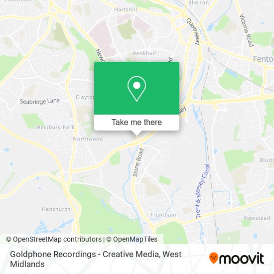 Goldphone Recordings - Creative Media map
