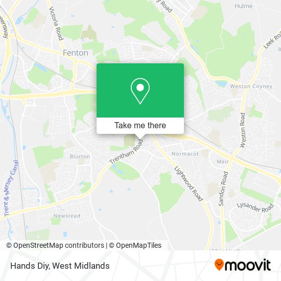 Hands Diy map