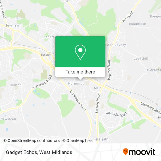 Gadget Echos map