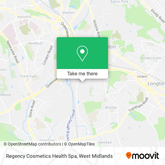Regency Cosmetics Health Spa map