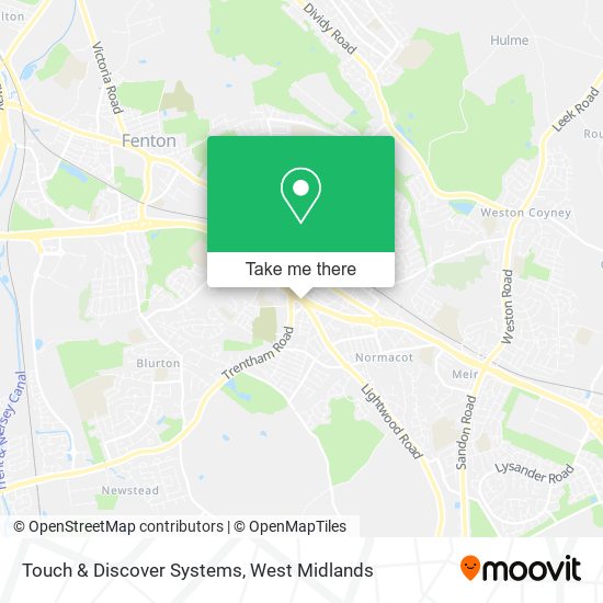 Touch & Discover Systems map