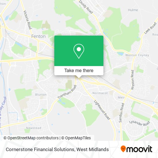 Cornerstone Financial Solutions map