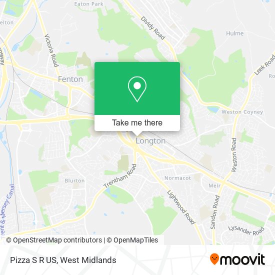 Pizza S R US map