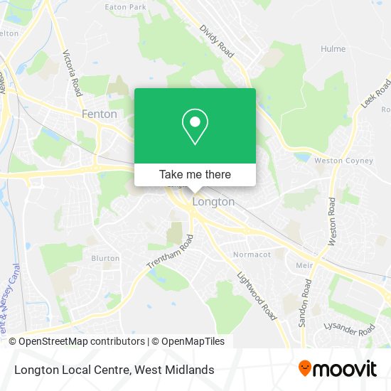 Longton Local Centre map