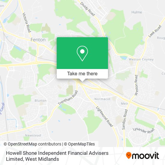 Howell Shone Independent Financial Advisers Limited map