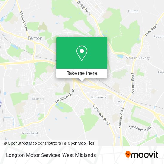 Longton Motor Services map