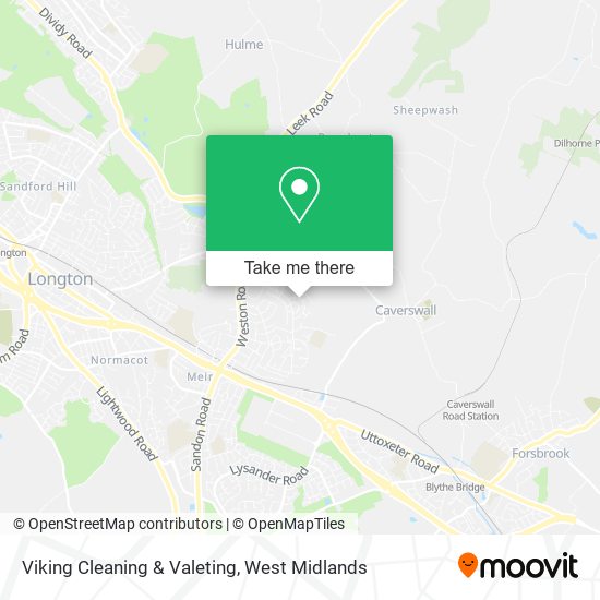 Viking Cleaning & Valeting map