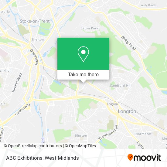 ABC Exhibitions map