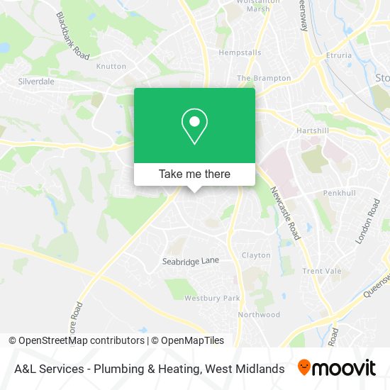 A&L Services - Plumbing & Heating map