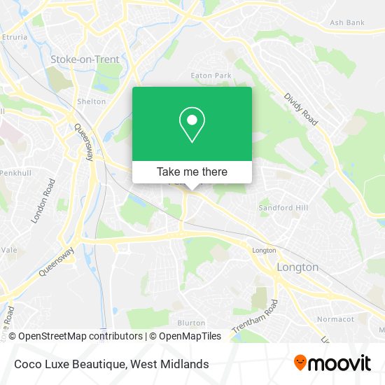 Coco Luxe Beautique map