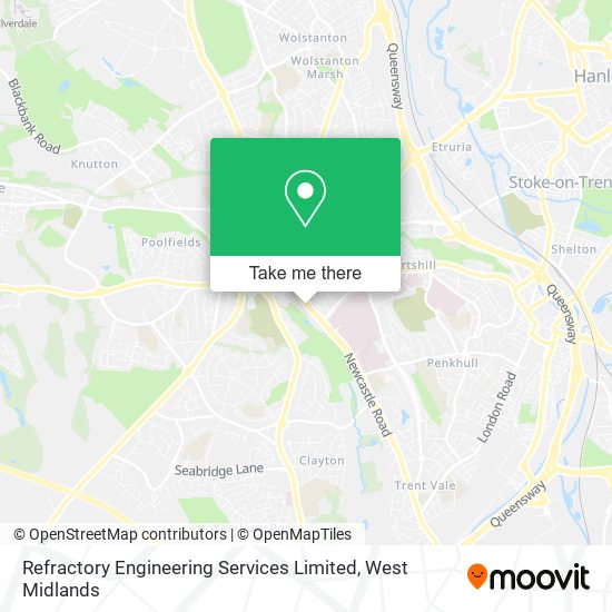 Refractory Engineering Services Limited map