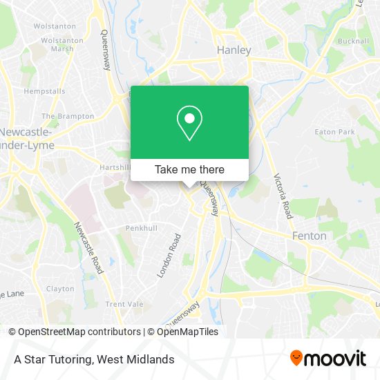 A Star Tutoring map
