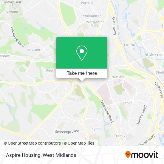 Aspire Housing map