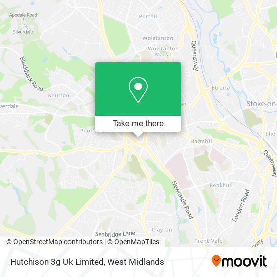 Hutchison 3g Uk Limited map