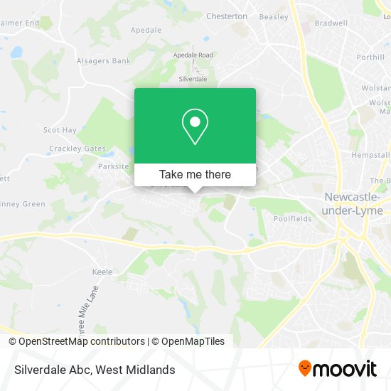 Silverdale Abc map