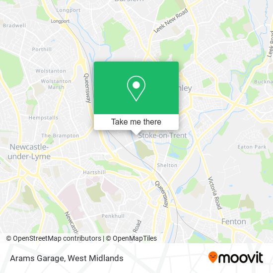 Arams Garage map