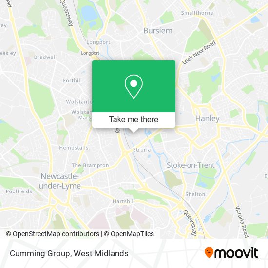 Cumming Group map