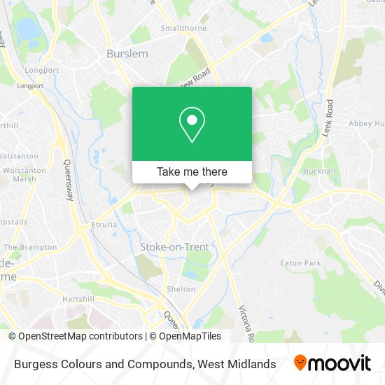 Burgess Colours and Compounds map