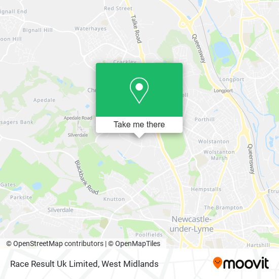 Race Result Uk Limited map