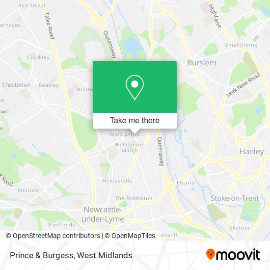 Prince & Burgess map