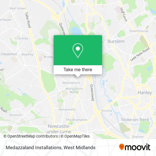 Medazzaland Installations map