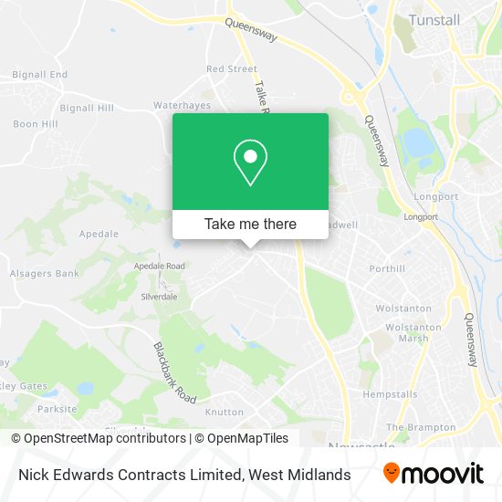 Nick Edwards Contracts Limited map