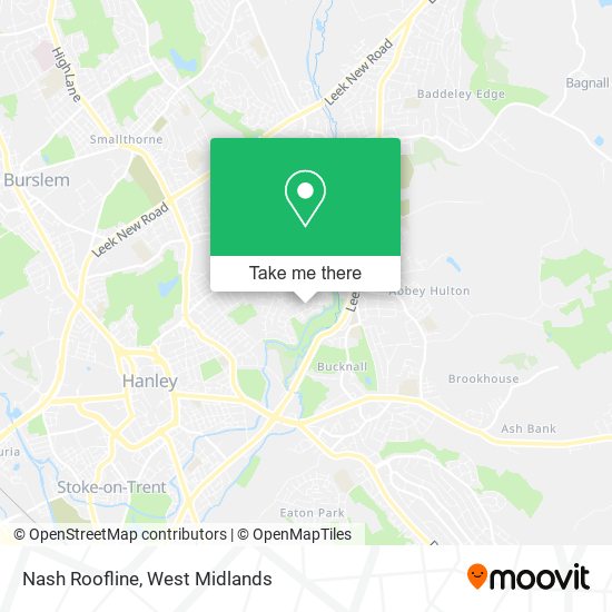 Nash Roofline map